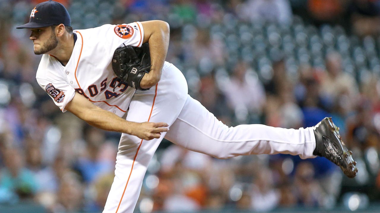 Lance McCullers throws 5 hitless innings against Mariners